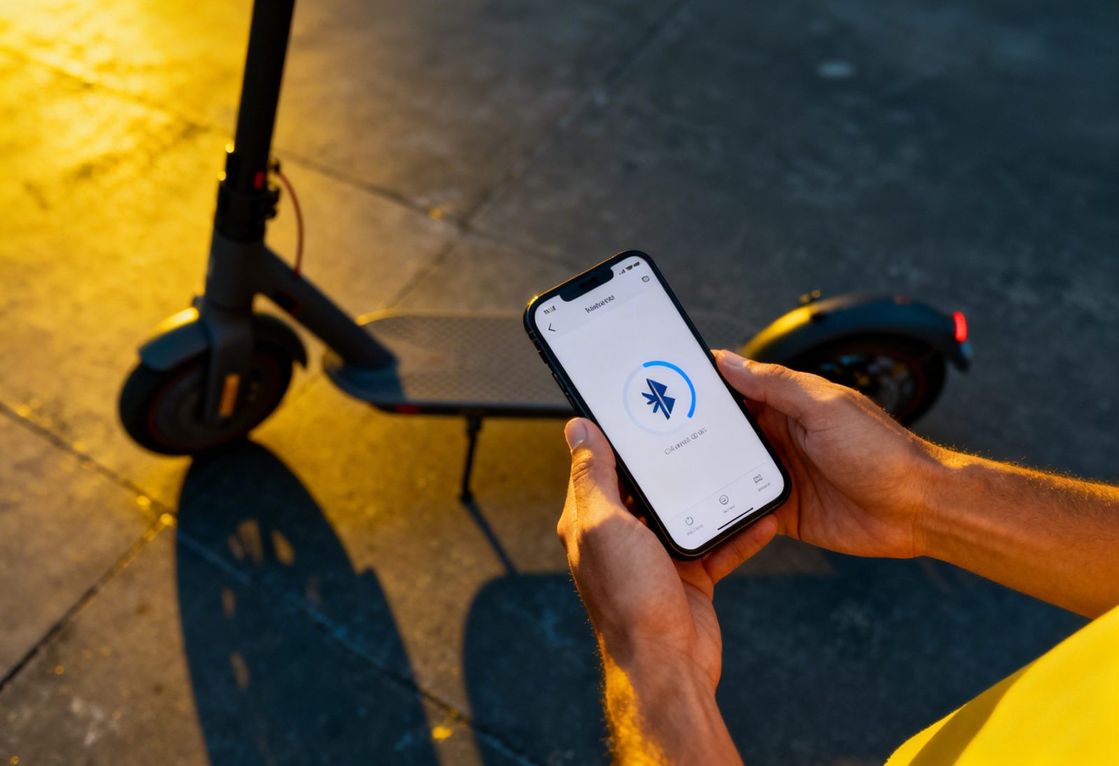 E-Scooter Bluetooth Tuning Verbindung