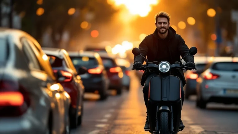 Auto kurze Strecken teuer: E-Scooter überholt Stau und spart Kosten