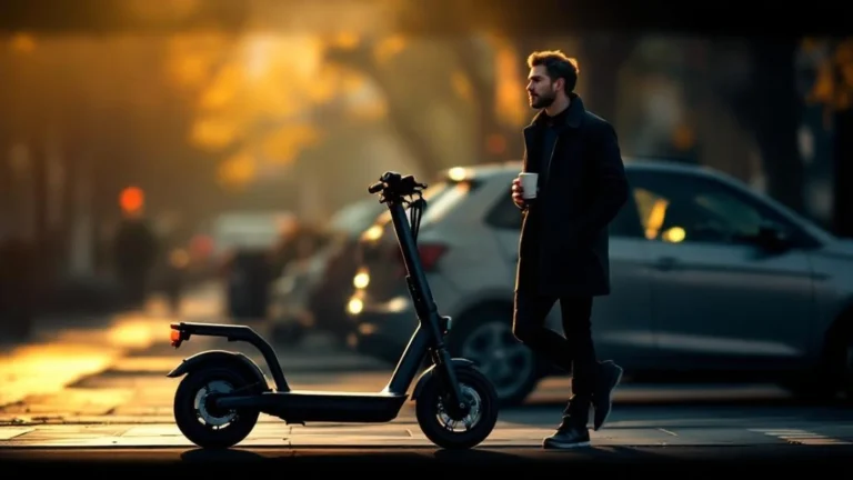 Auto weniger fahren sparen: Pendler entscheidet sich für E-Scooter statt Auto