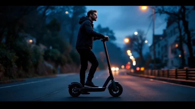 E-Scooter bergauf