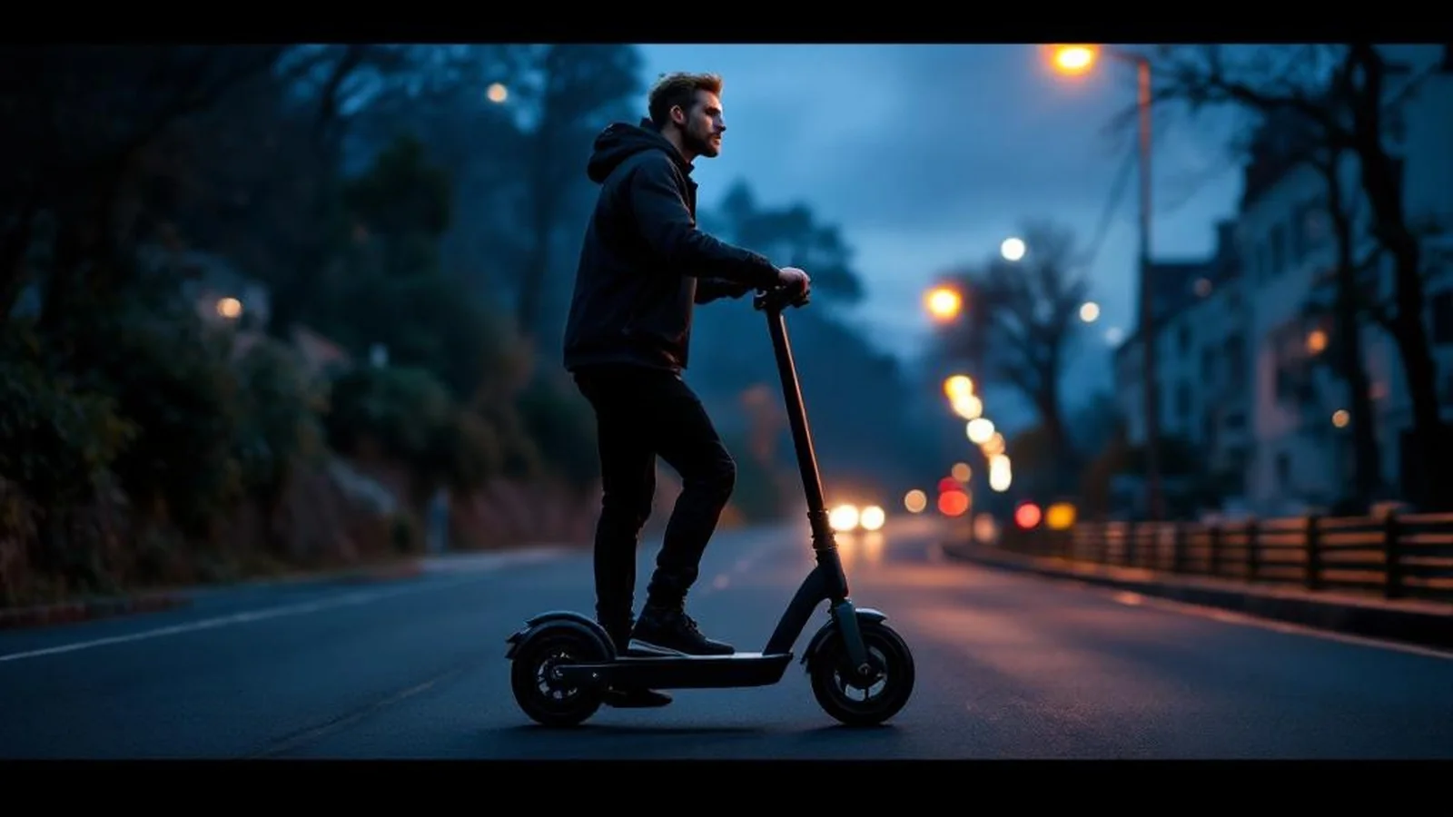 E-Scooter bergauf