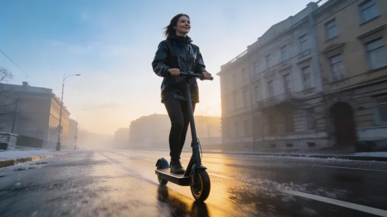 E-Scooter im Alltag: täglicher Stadtverkehr mit dem Kick-Scooter
