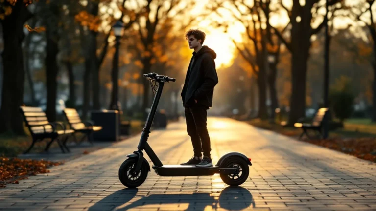 E-Scooter Cannabis Jugendliche: Jugendlicher entscheidet sich gegen riskantes Verhalten
