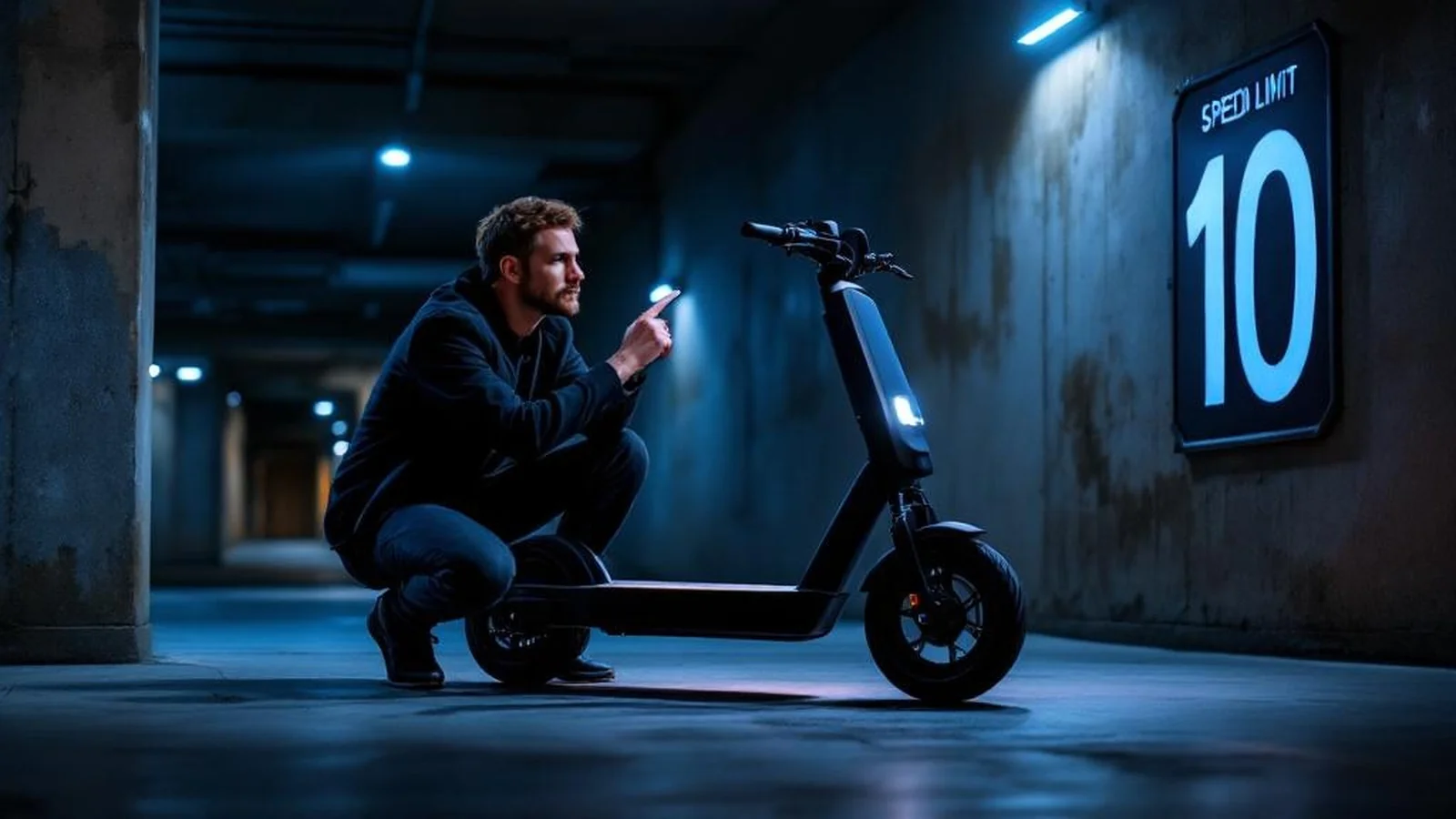 E-Scooter gedrosselt