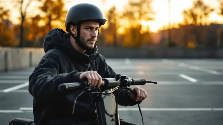 E-Scooter nach Tuning sicher fahren: Privatgelände-Sicherheits-Routine