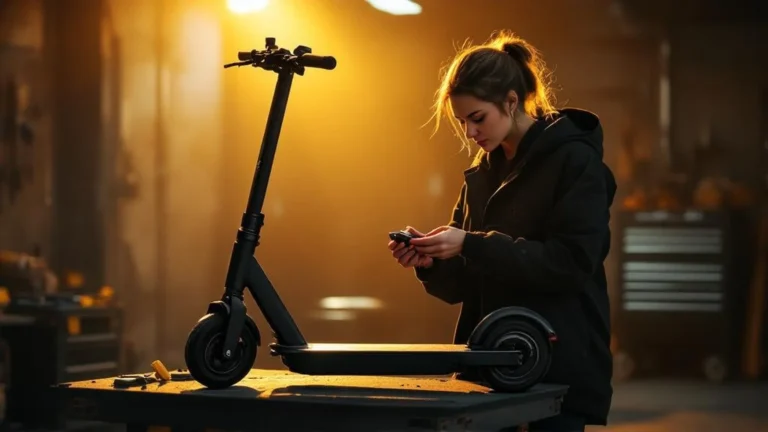 Tuning-Chip einbauen am E-Scooter: präzise Hardware-Installation in der Werkstatt