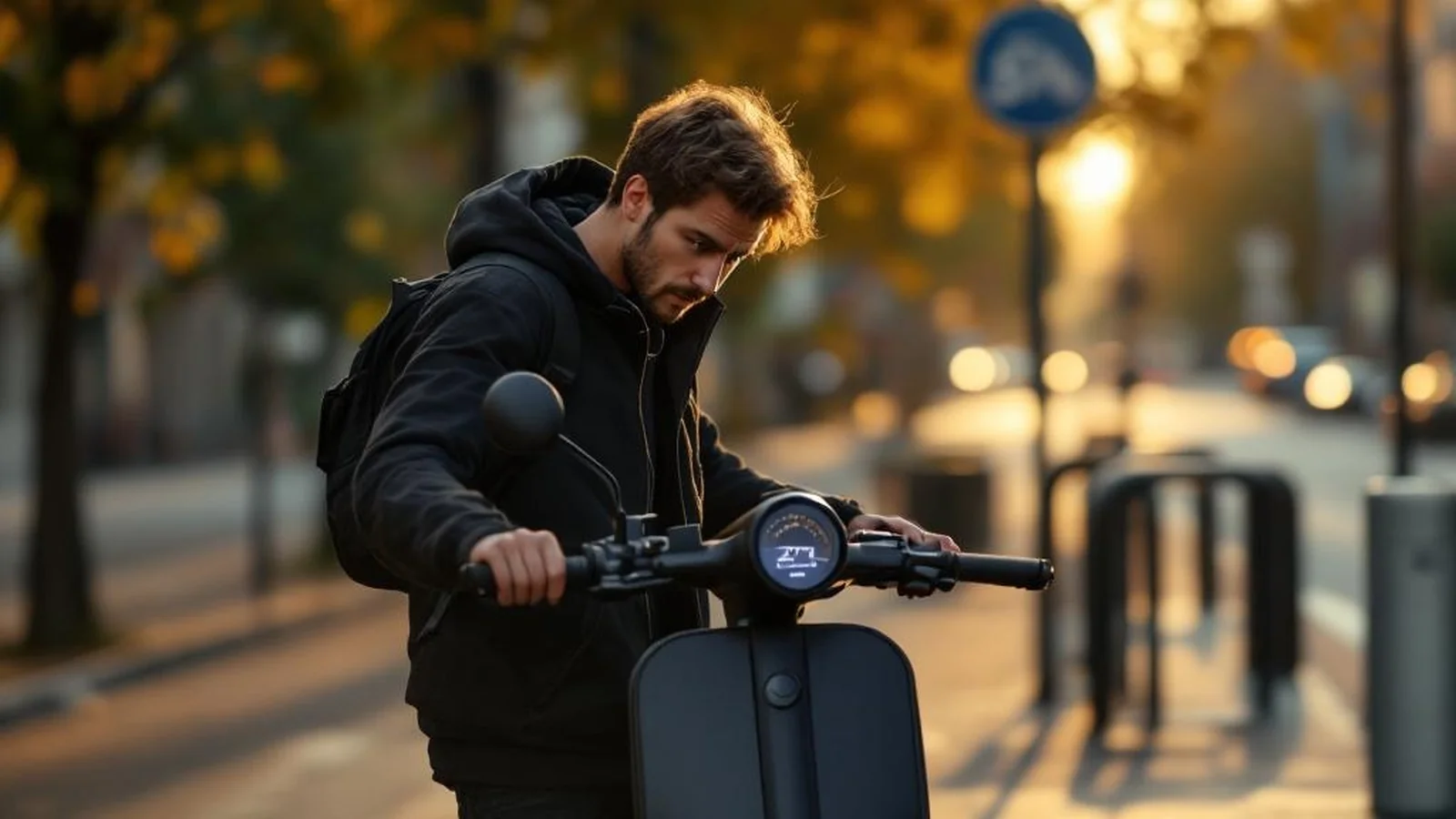 Viel langsamer als sonst: Fahrer analysiert reduzierte E-Scooter-Performance