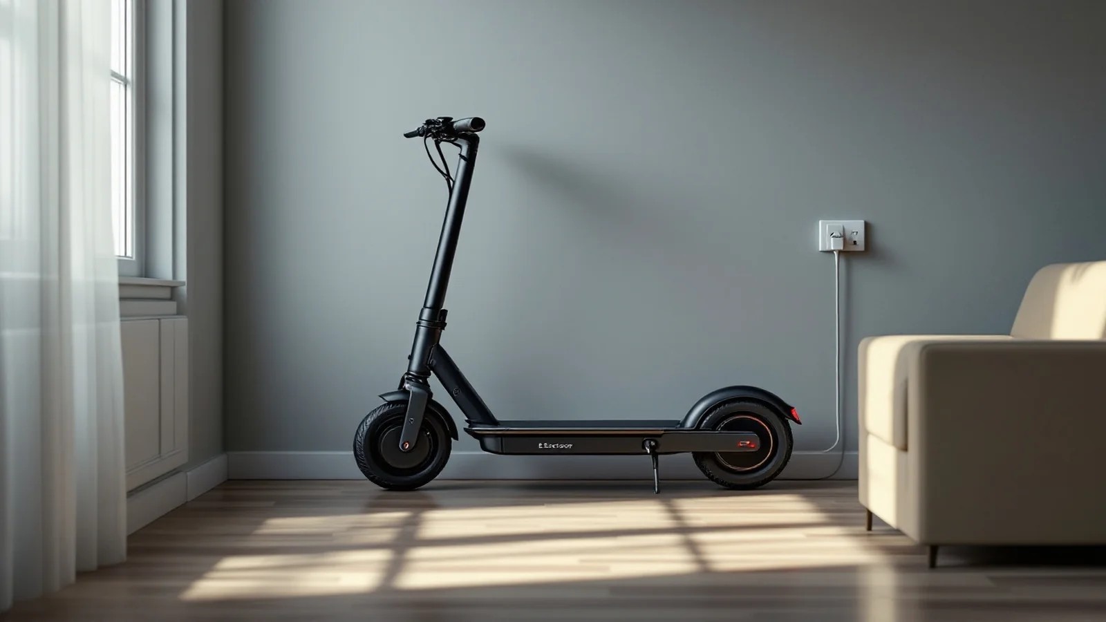 E-Scooter Wohnung laden: sichere Ladeumgebung zuhause