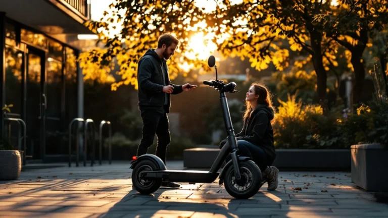 Eltern haften E-Scooter: Eltern unterweist Jugendlichen über Halter-Haftung