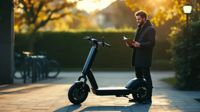 Fahrzeugpreis einschätzen: Verkäufer bewertet Marktwert für E-Scooter-Verkauf