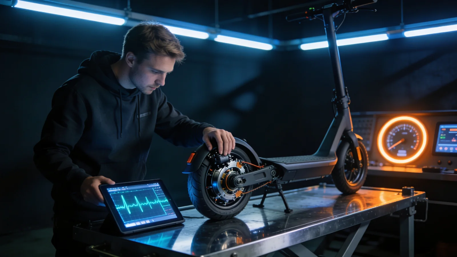 FIELD WEAKENING E-SCOOTER