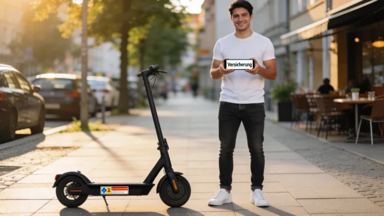 E-Scooter Versicherung: Hub-Bild zur Haftpflicht, Vollkasko und Diebstahlschutz für E-Scooter und E-Bike