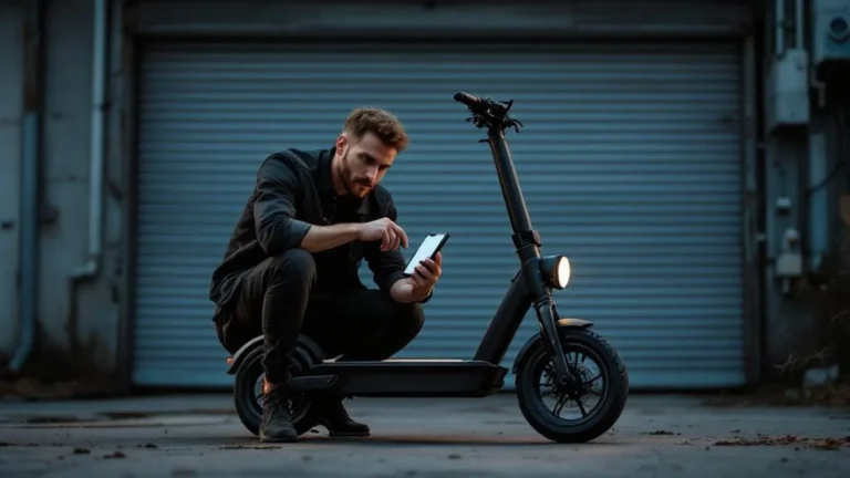 Ninebot G3D Tuning: WebApp-Aktivierung per Bluetooth am Lenker