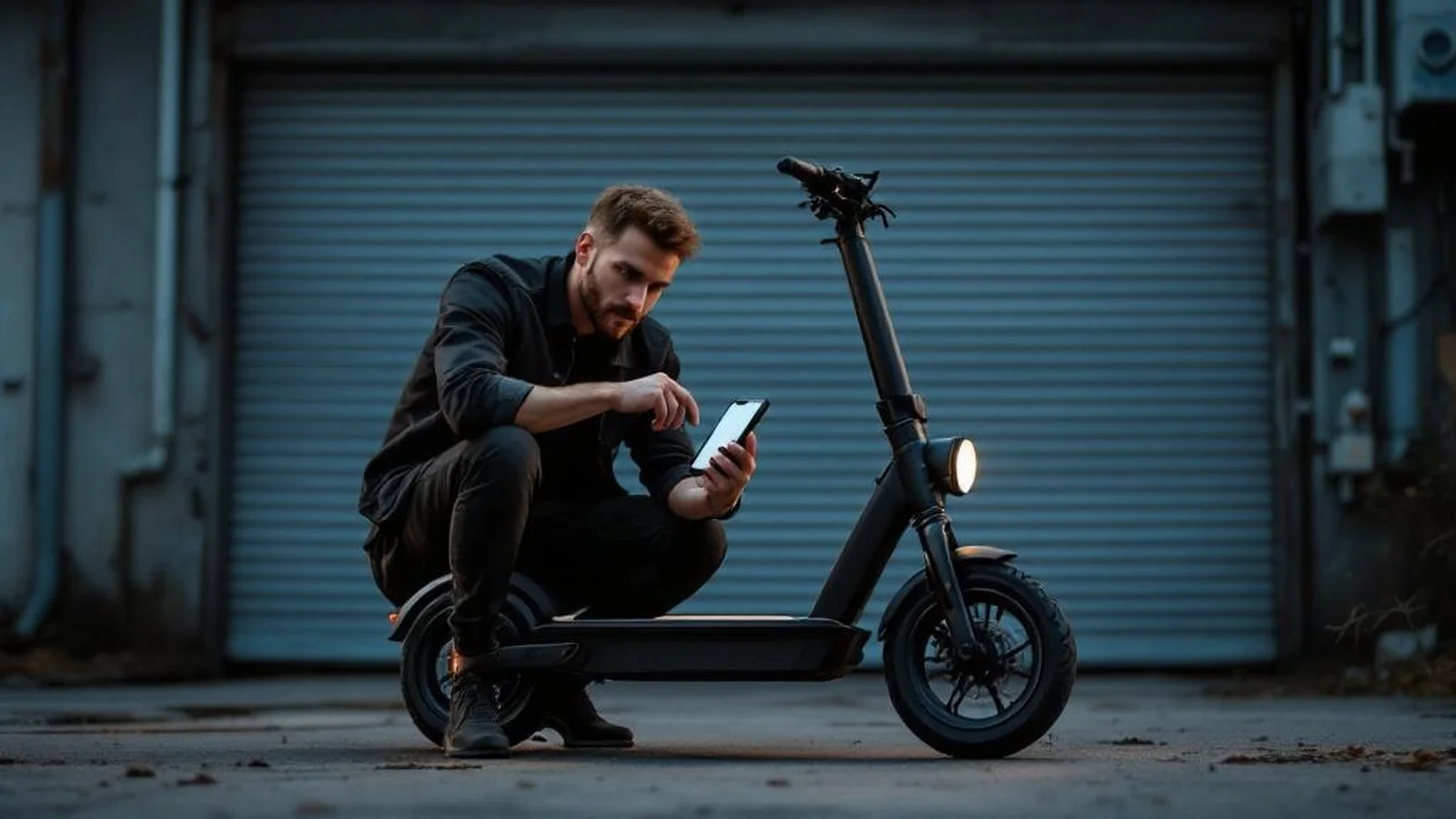 Ninebot G3D Tuning: WebApp-Aktivierung per Bluetooth am Lenker