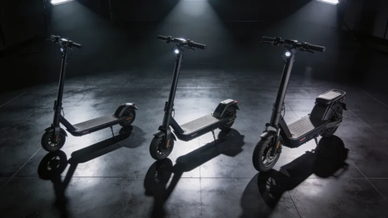 E-Scooter Vergleich: drei Modelle im direkten Gegenüberstellung