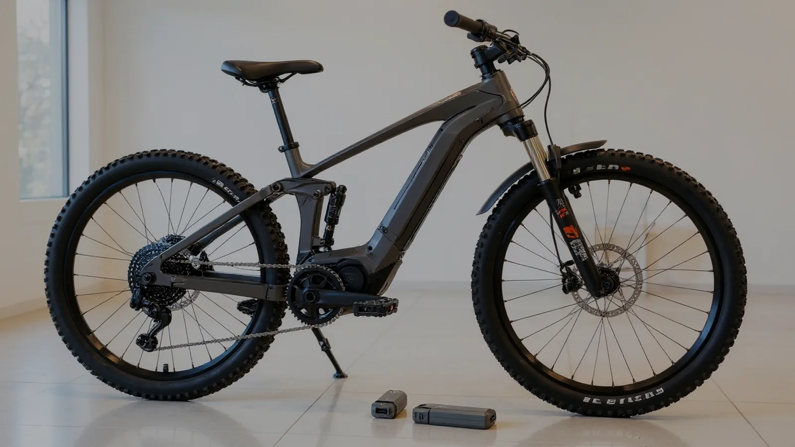 Rueckbau am E-Bike-Mittelmotor in der Werkstatt