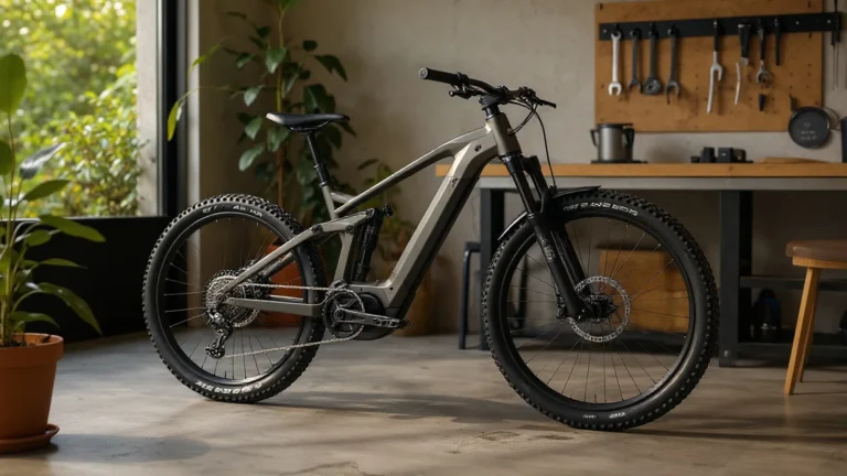 E-Bike-Mittelmotor mit Werkzeug
