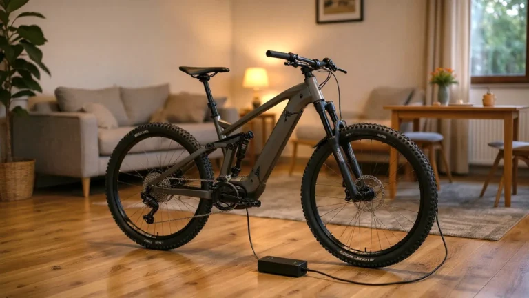 E-Bike-Laden im Familienkontext