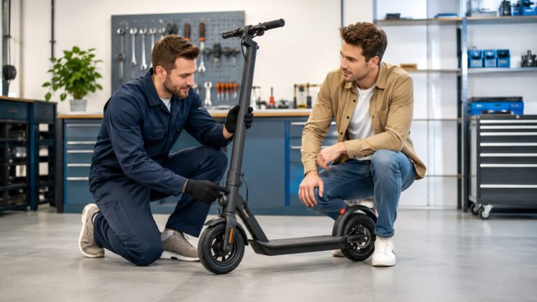 E-Scooter als Symbolbild zum Thema Tuning Garantie