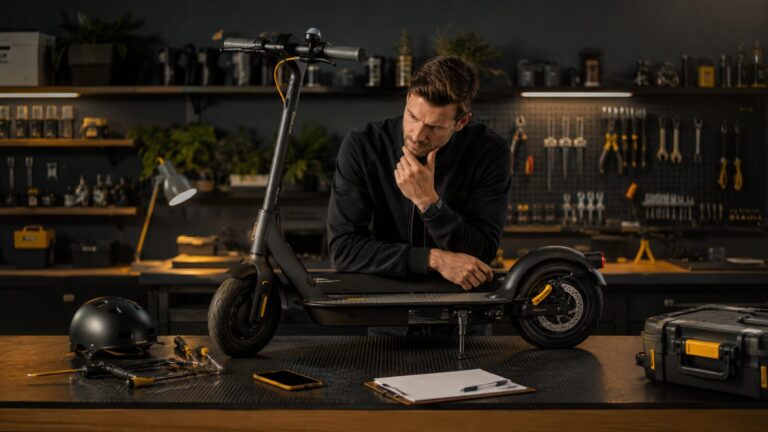 E-Scooter als Symbolbild zum Thema ehrliche Entscheidungshilfe