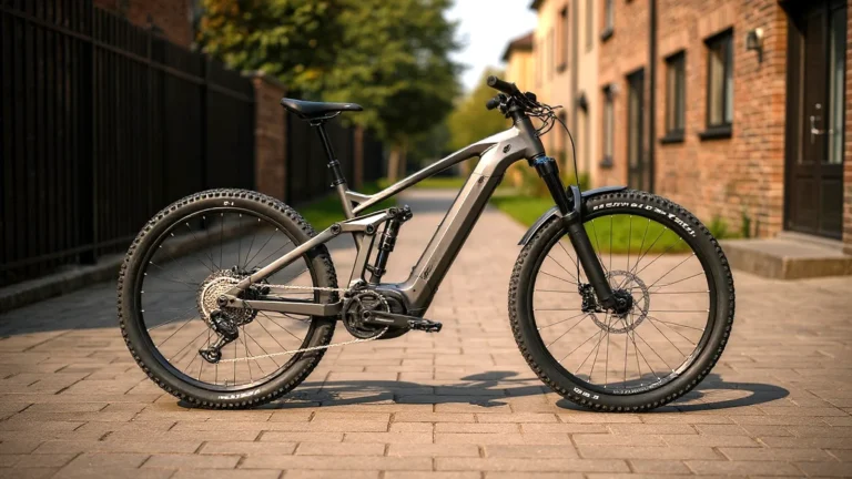 E-Bike kontrolliert auf abgesperrtem Areal