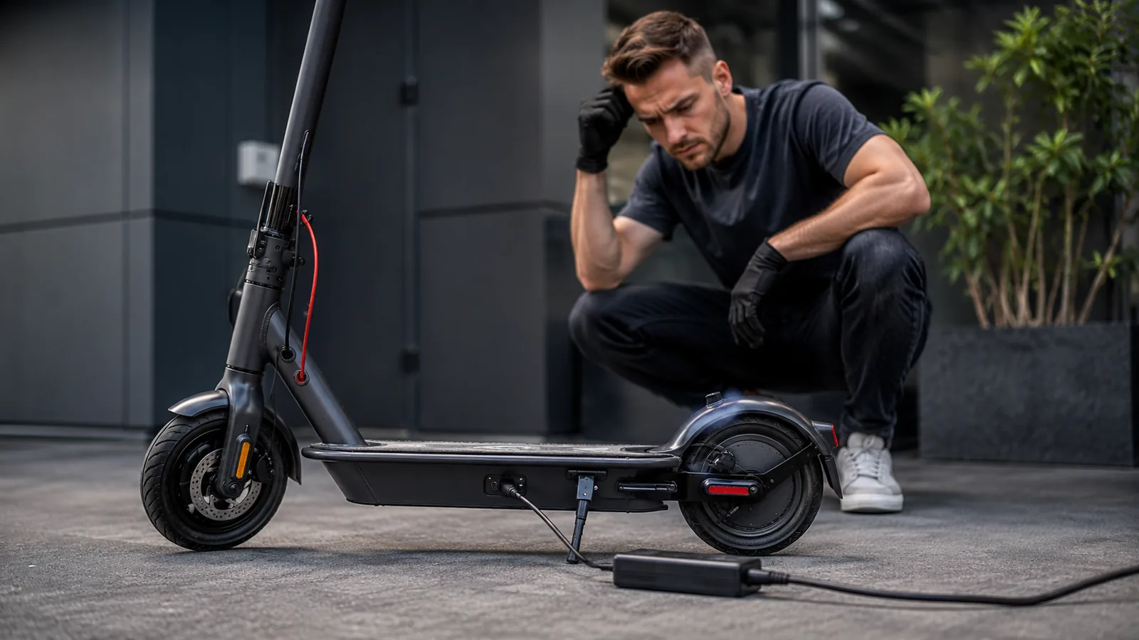 E-Scooter als Beispiel für Akku-Probleme durch Tuning
