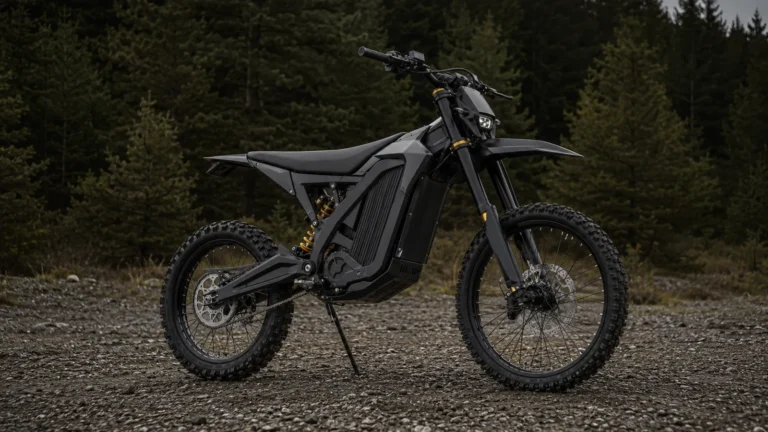 E-Ride Pro SS 3.0 Elektro-Enduro in neutralem Umfeld