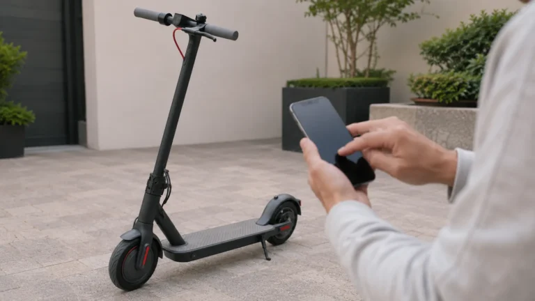 E-Scooter als Beispiel für das Schnellermachen per Tuning-Code