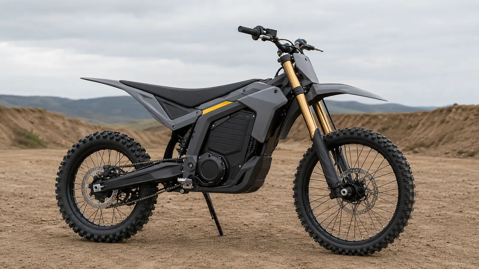 Kayo Alkaid Elektro-Crossbike im Gelände