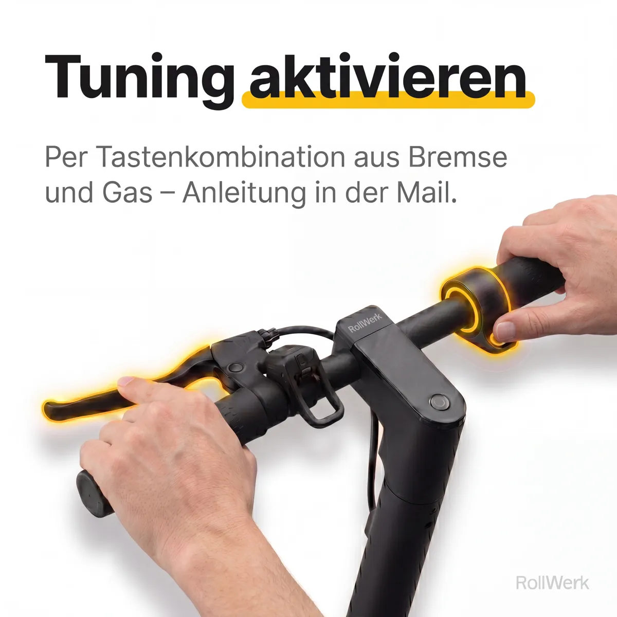Ninebot G3 · G3E · G3D · G3 Max Tuning per Tastenkombination aktivieren