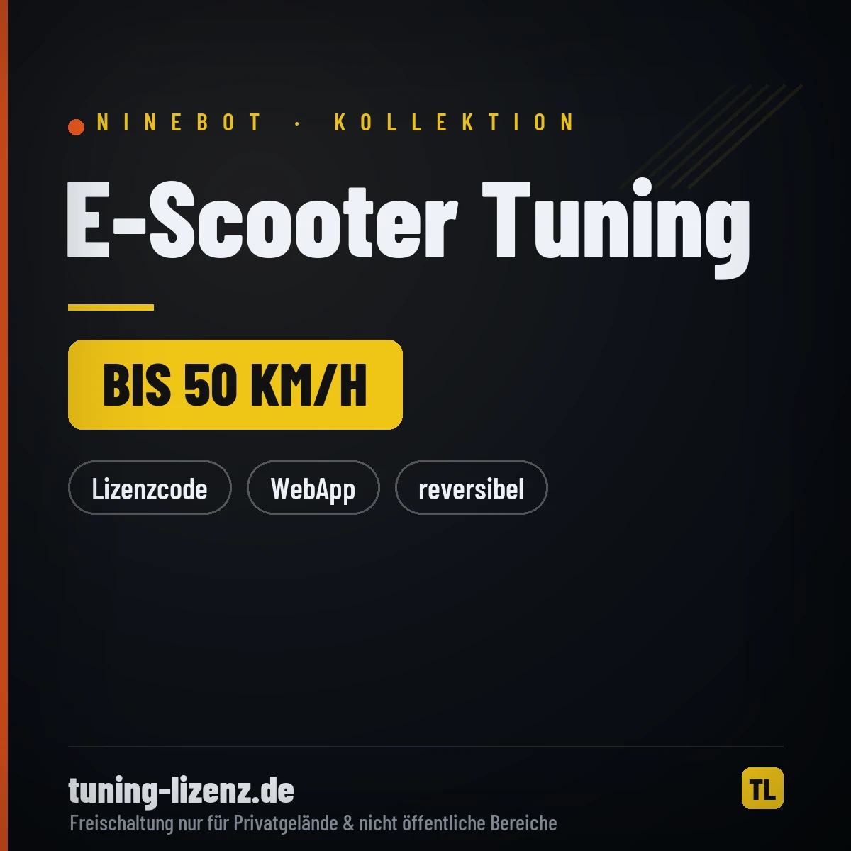 Tuning-Lizenzcodes für Ninebot-Modelle – GT3, G3, ZT3, F3 per Lizenzcode, tuning-lizenz.de