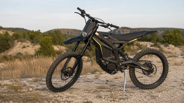 Sur-Ron Light Bee E-Enduro in neutralem Gelände