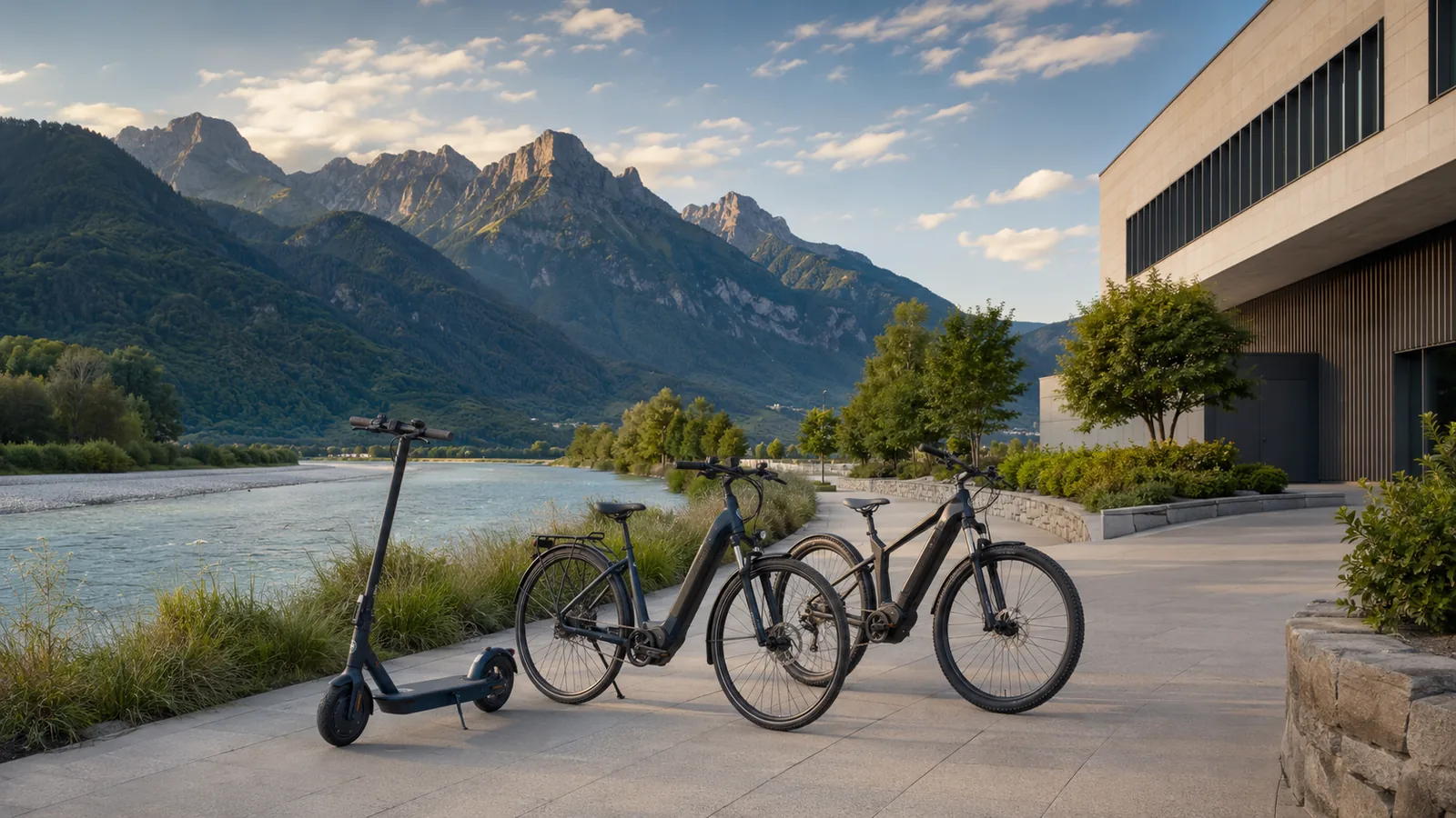 E-Scooter und E-Bike in Liechtenstein