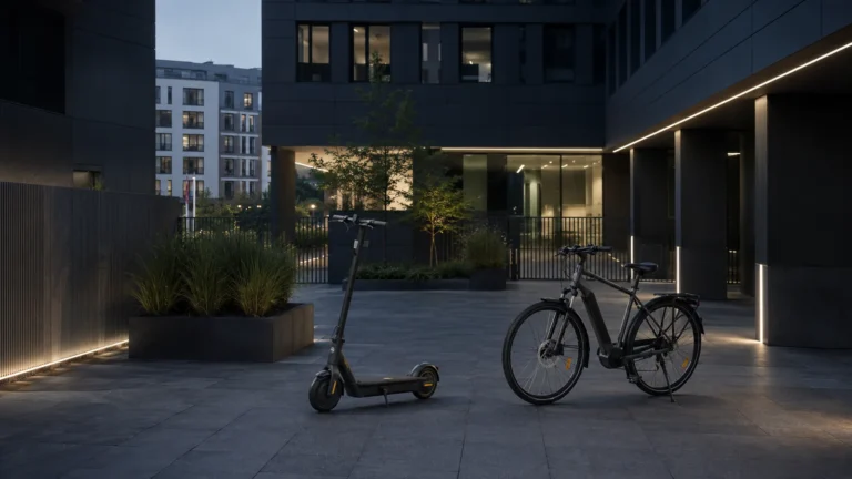 E-Scooter und E-Bike in Luxemburg