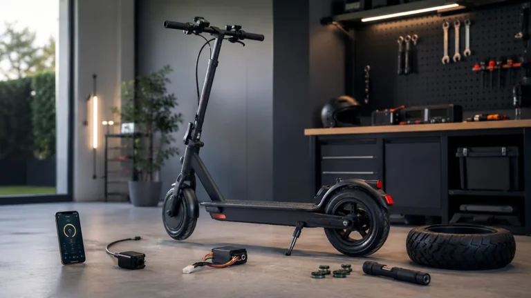 E-Scooter als Beispiel für die verschiedenen E-Scooter-Tuning-Arten