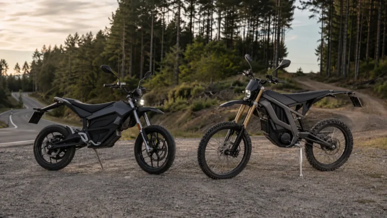 Zero XE und Sur-Ron Storm Bee nebeneinander