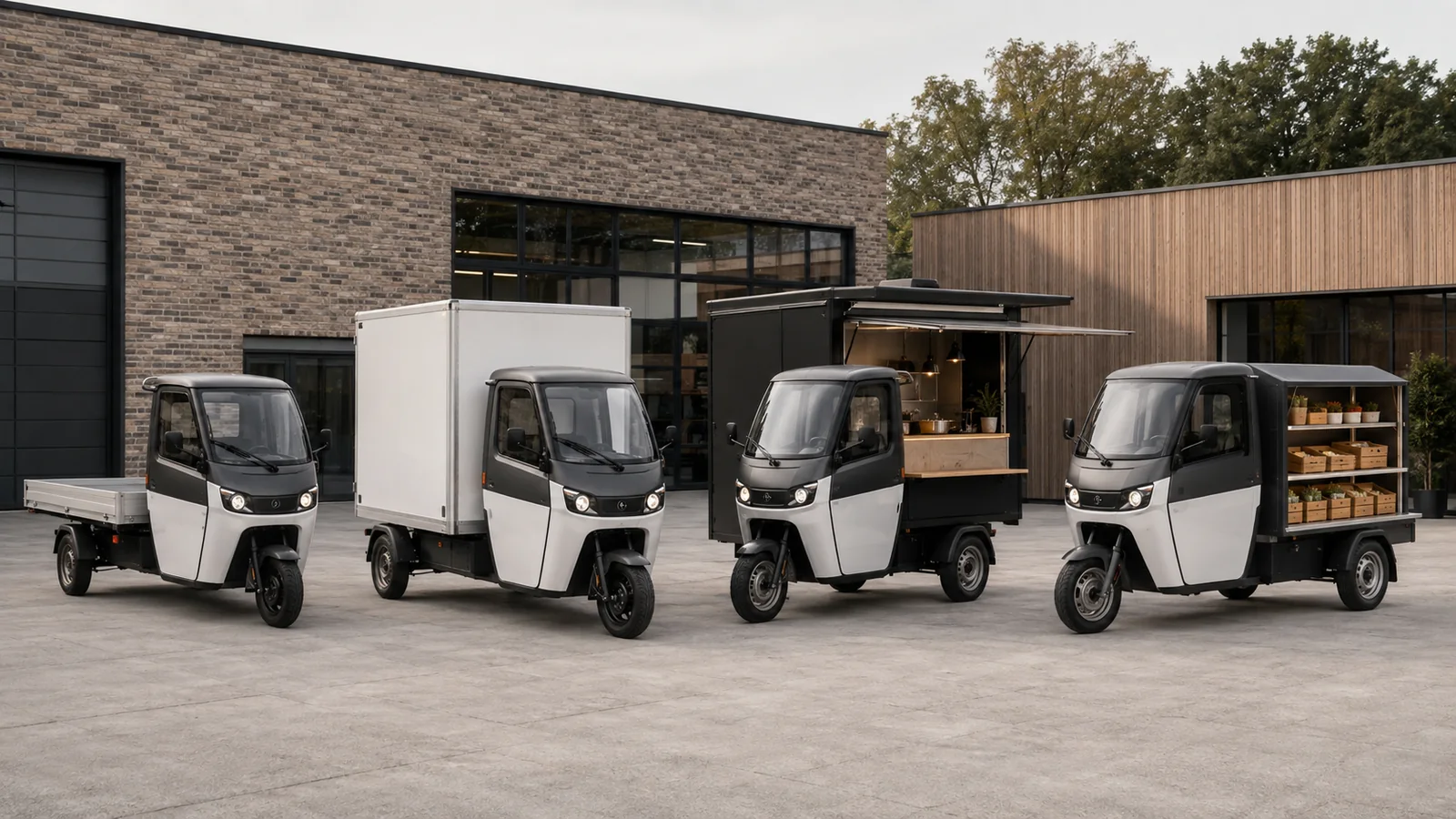 ARI 345 Aufbauvarianten Pritsche, Koffer, Food-Truck und Verkaufsfahrzeug