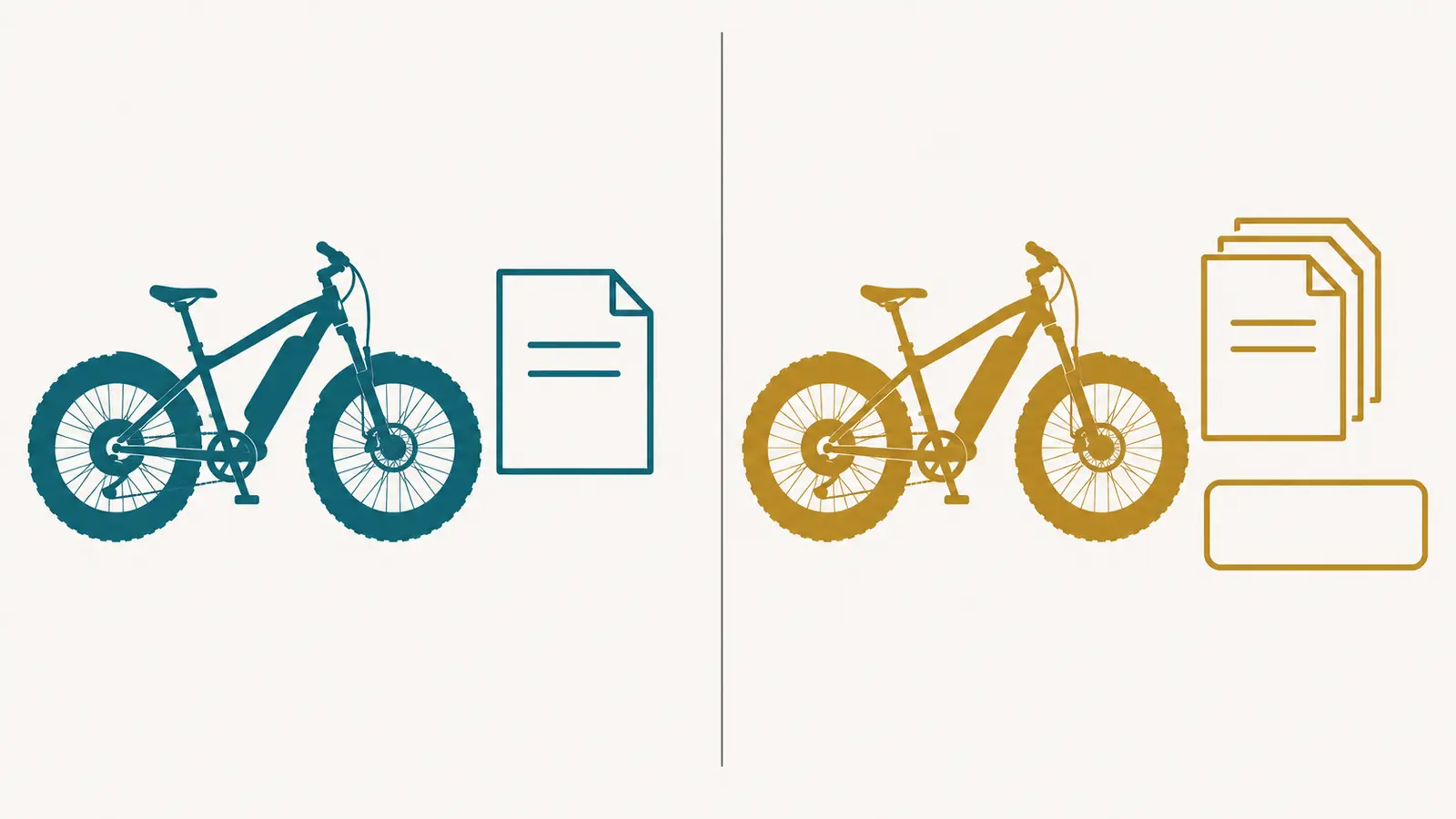 Schaubild: E-Fatbike als Fahrrad oder als typgenehmigtes Fahrzeug