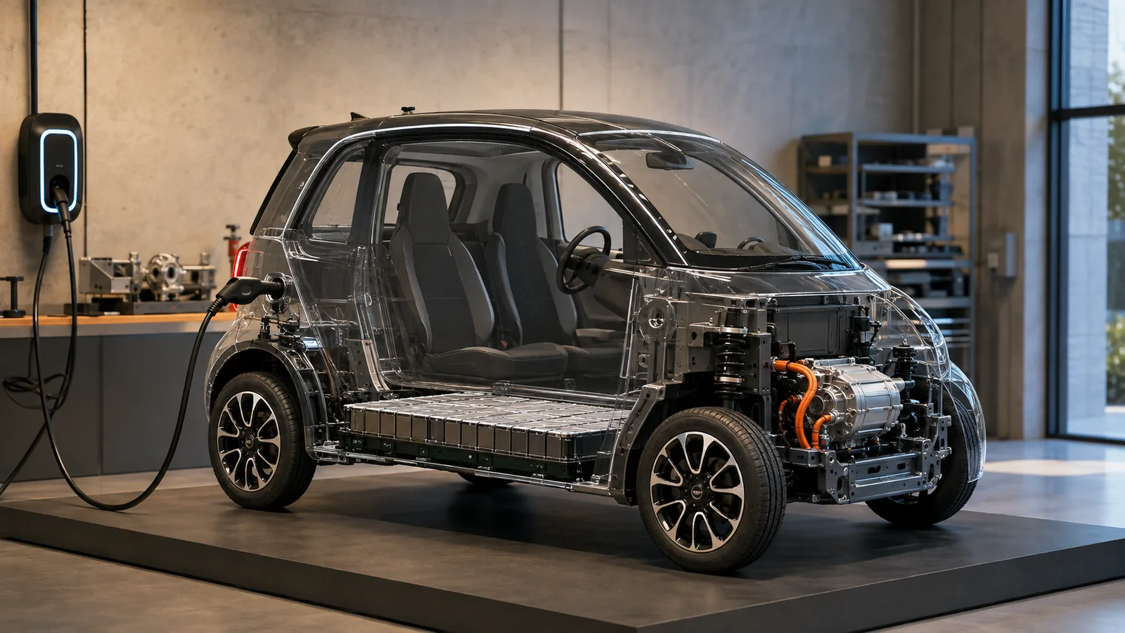 Technische Eckdaten des Fiat Topolino: Akku, Reichweite, 45 km/h, L6e