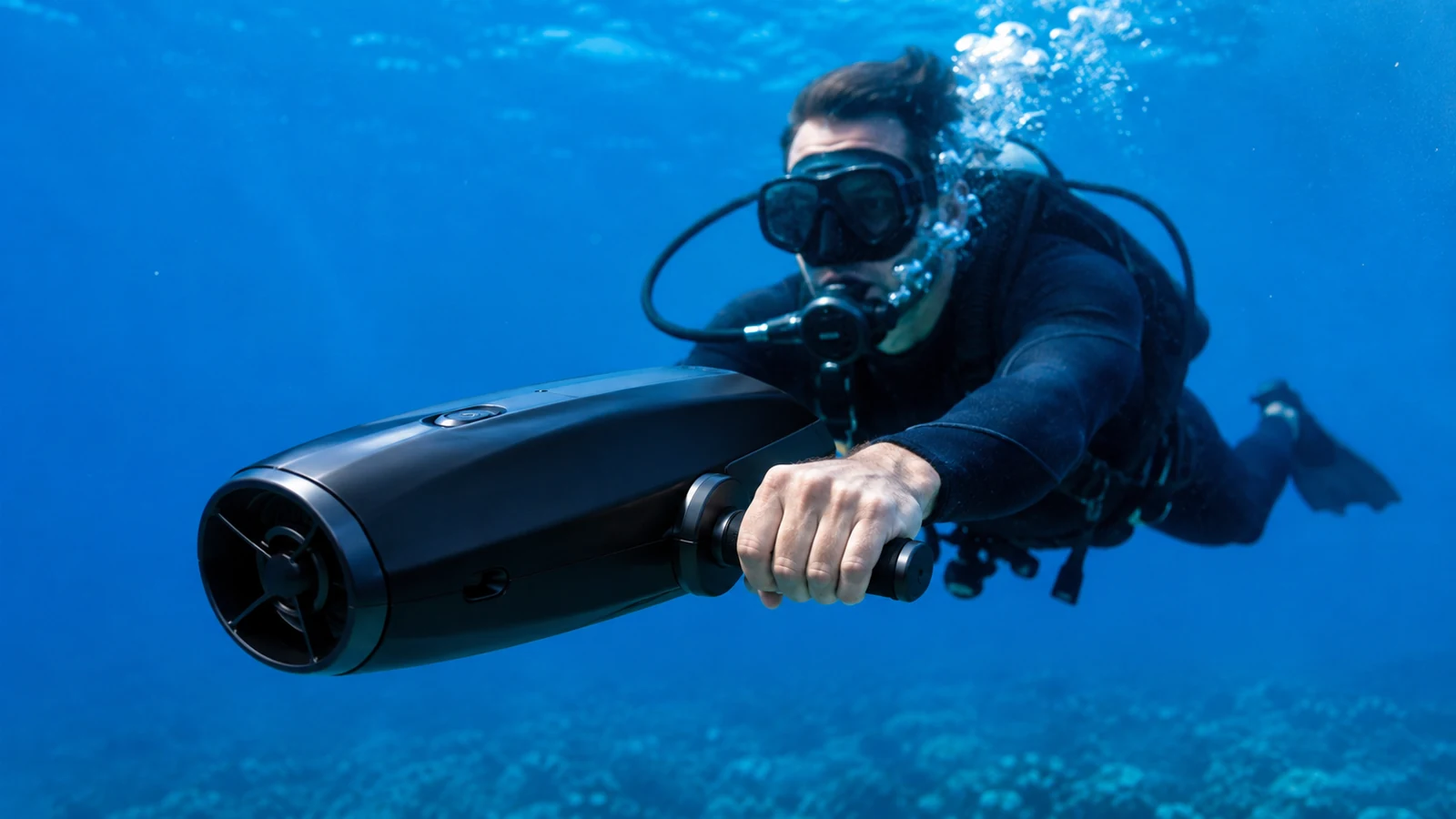 Tauchscooter unter Wasser als Tauchscooter-Trend 2026