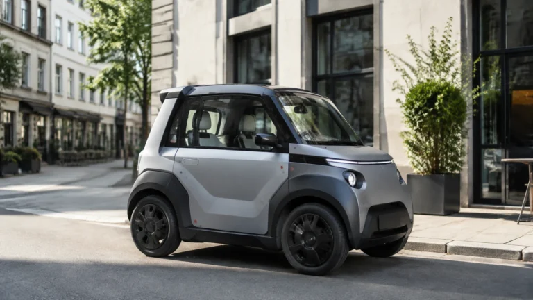 Opel Rocks Electric als zweisitziges Elektro-Leichtfahrzeug in der Stadt