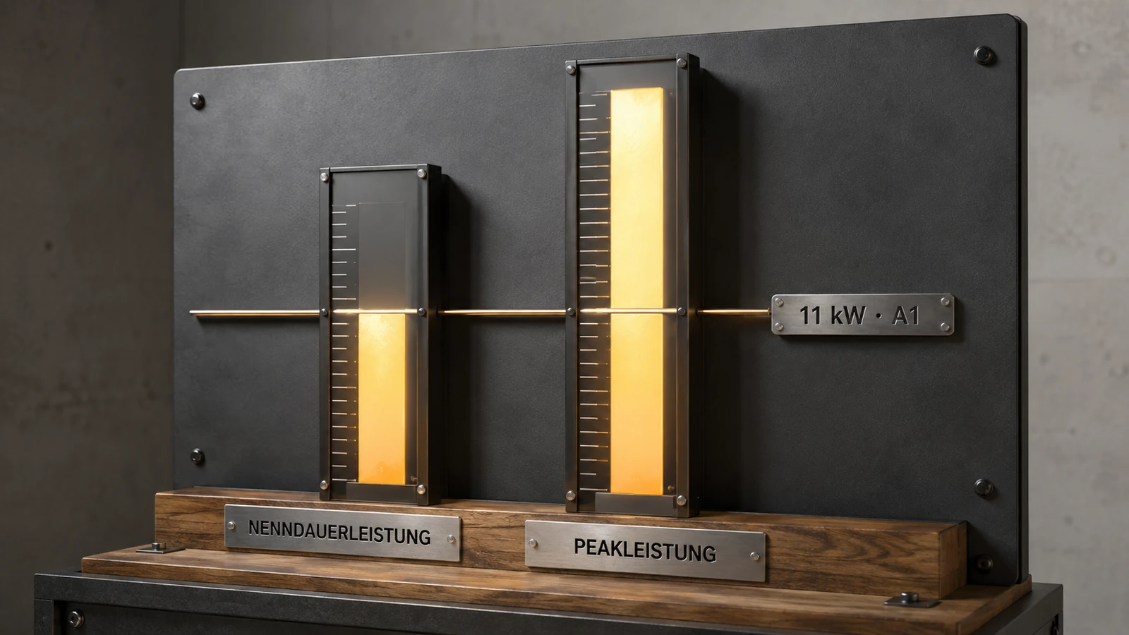 Nenndauerleistung gegenueber Peakleistung und die 11-Kilowatt-Grenze fuer A1