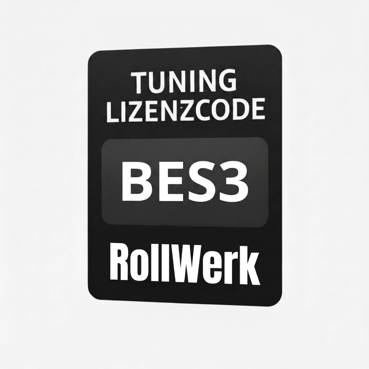Roll-Werk Tuning für Smart System (BES3)