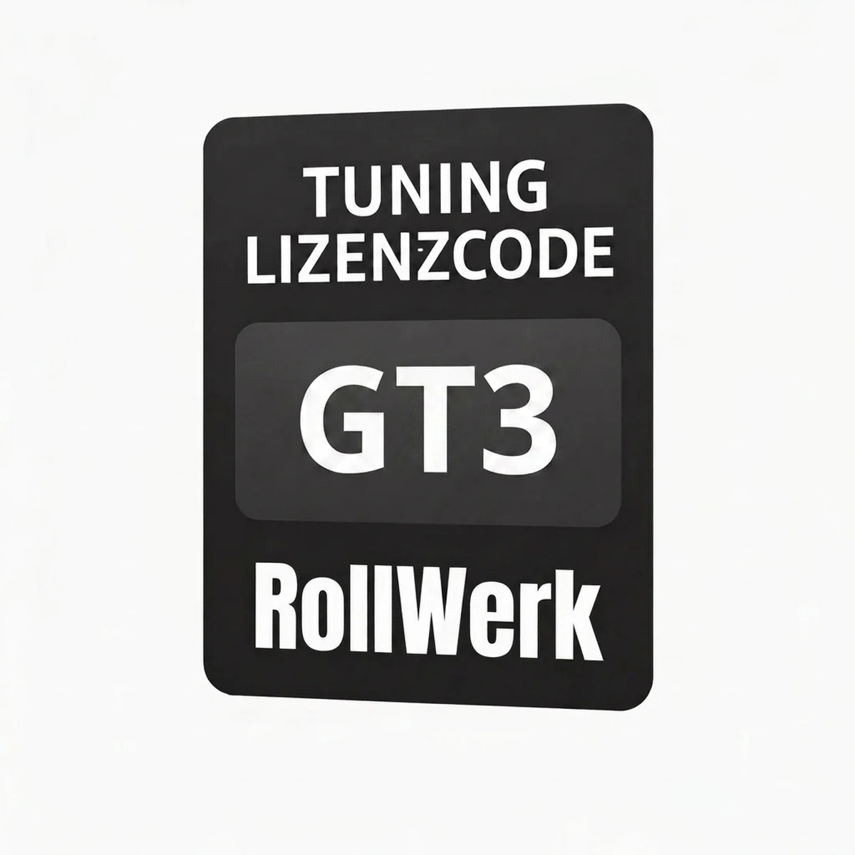 Roll-Werk Tuning für GT3 Max / GT3 Pro