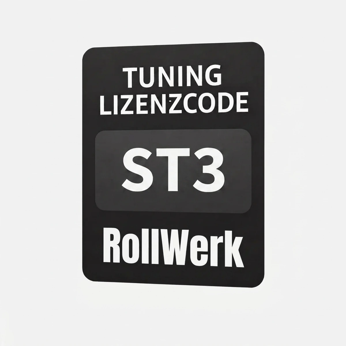 Roll-Werk Tuning für ST3 / ST3 Pro