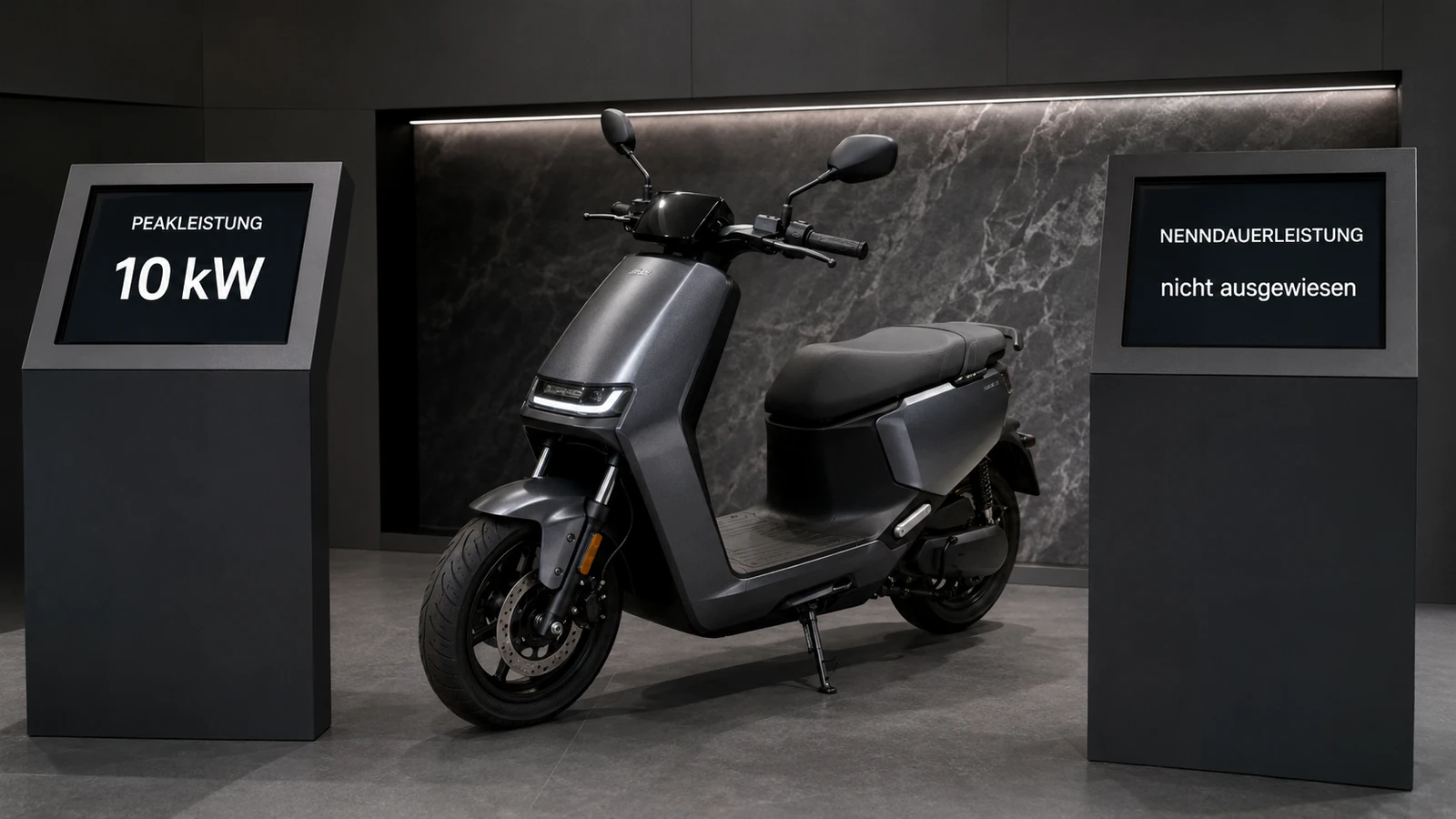 Segway E300SE: belegter Peak von 10 kW gegenüber der nicht ausgewiesenen Nenndauerleistung