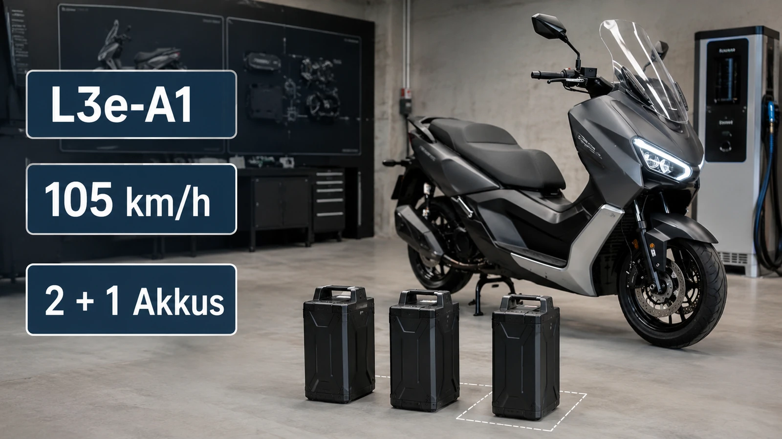 Segway E300SE Datenübersicht: Klasse, Höchstgeschwindigkeit, Akku und dritter Akkupack