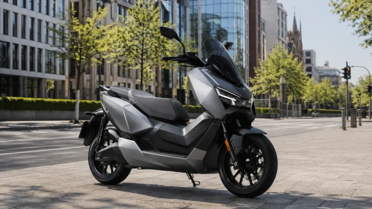 Elektro-Maxi-Roller der Marke ZEEHO in einer Stadtstraße als Symbol für die AE-Modellpalette