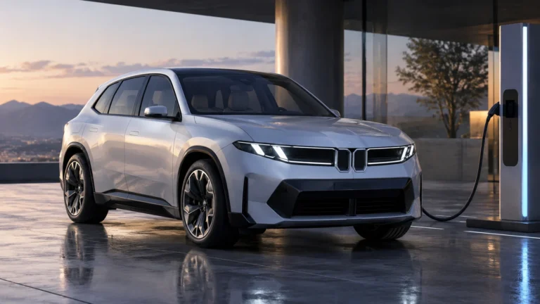 BMW iX3 Neue Klasse: 800 Volt, 400 kW und bidirektionales Laden. KI-generiertes Symbolbild · redaktionell geprüft.