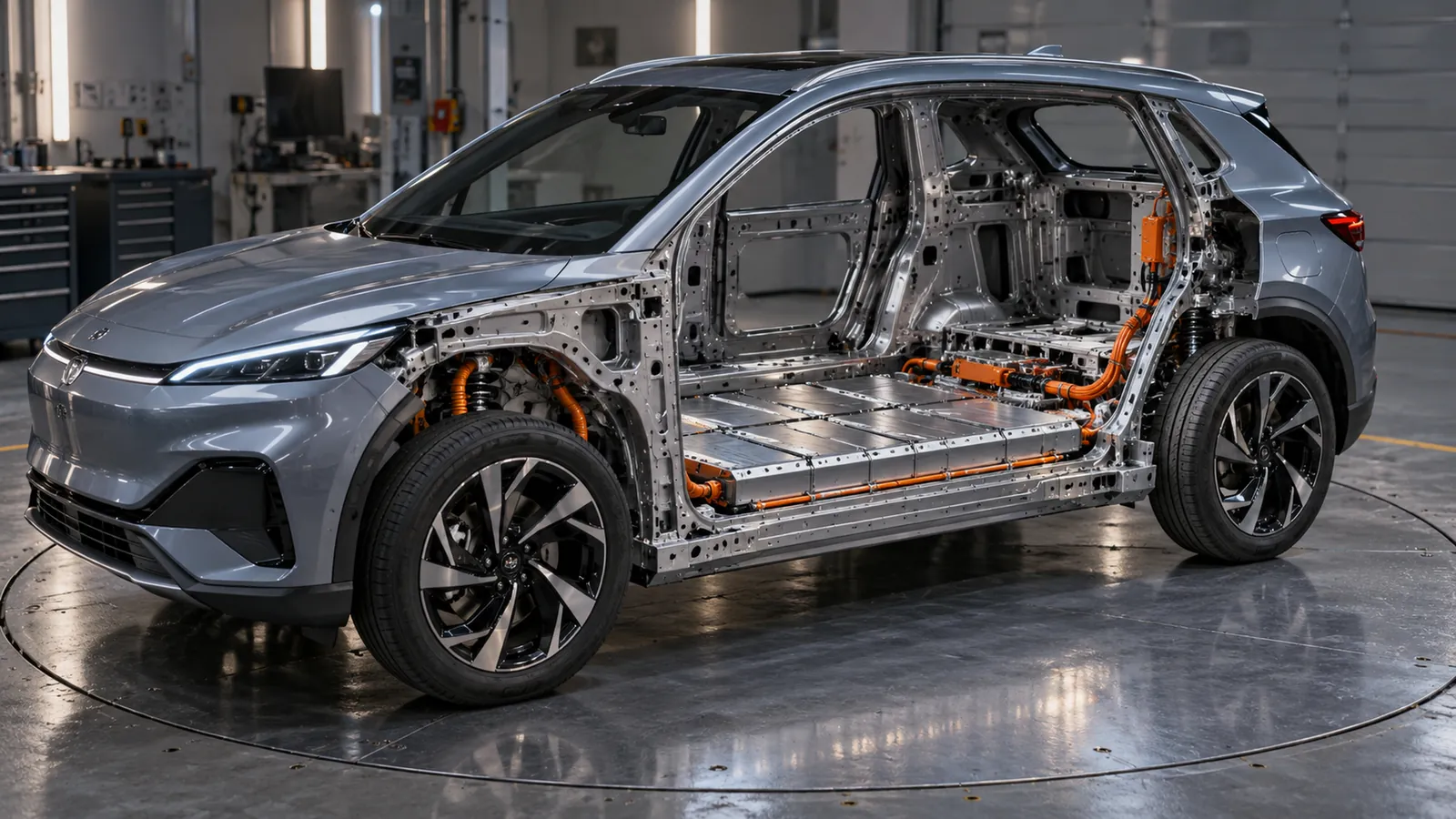 BYD ATTO 3 EVO: technische Daten zu 800 Volt, CTB und 220 kW. KI-generiertes Symbolbild · redaktionell geprüft.